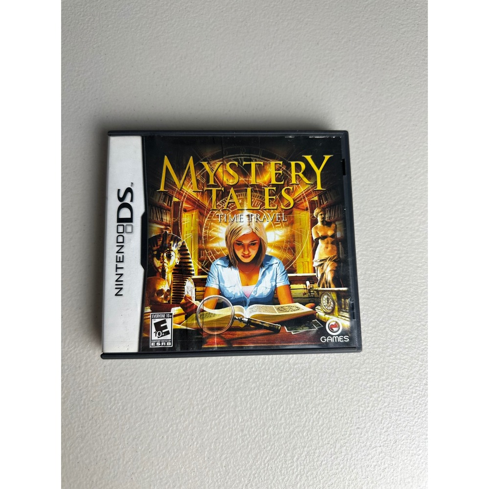 Mystery Tales Time Travel Nintendo DS Game CIB Complete Case Manual O-Games